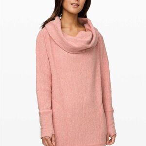 Lululemon | Along The Way Dress in Heathered
Copper Clay Size L